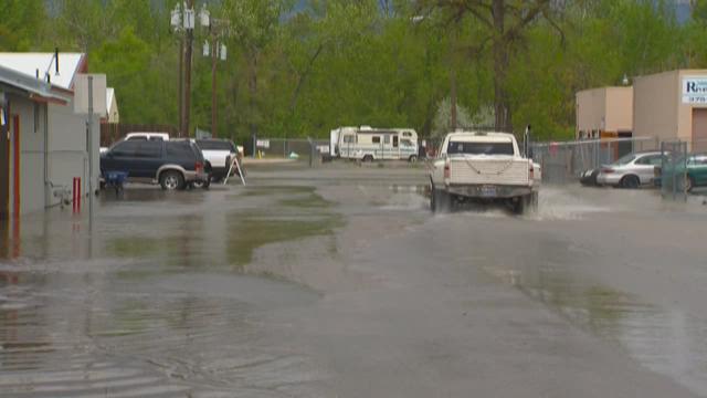 Downed Tree Continues To Cause Major Flooding In Garden City
