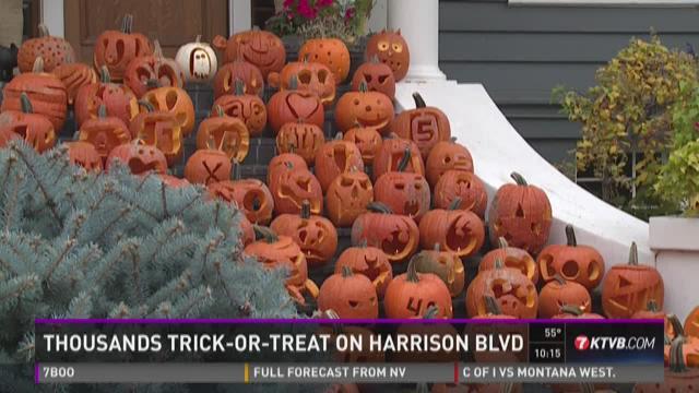 Thousands Visit Harrison Boulevard For Halloween Night